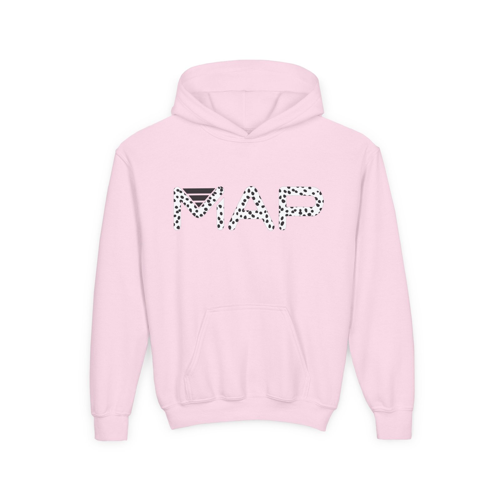 Stylish Youth Hoodie with MAP Design, Cozy Pullover for Teens, Perfect for Casual Wear, Gifts for Birthdays, Holidays - Image 7