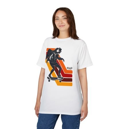 Retro Skateboarding Graphic Tee, Unisex AOP T-shirt, Perfect for Skaters & Trendsetters, Gift for Birthdays & Festivals, Streetwear [...]