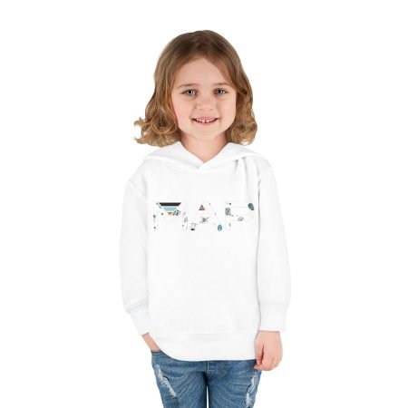Toddler Fleece Hoodie - Cozy, Cute, and Comfy Pullover for Little Ones, Perfect Gift for Birthdays, Holidays, Everyday Wear