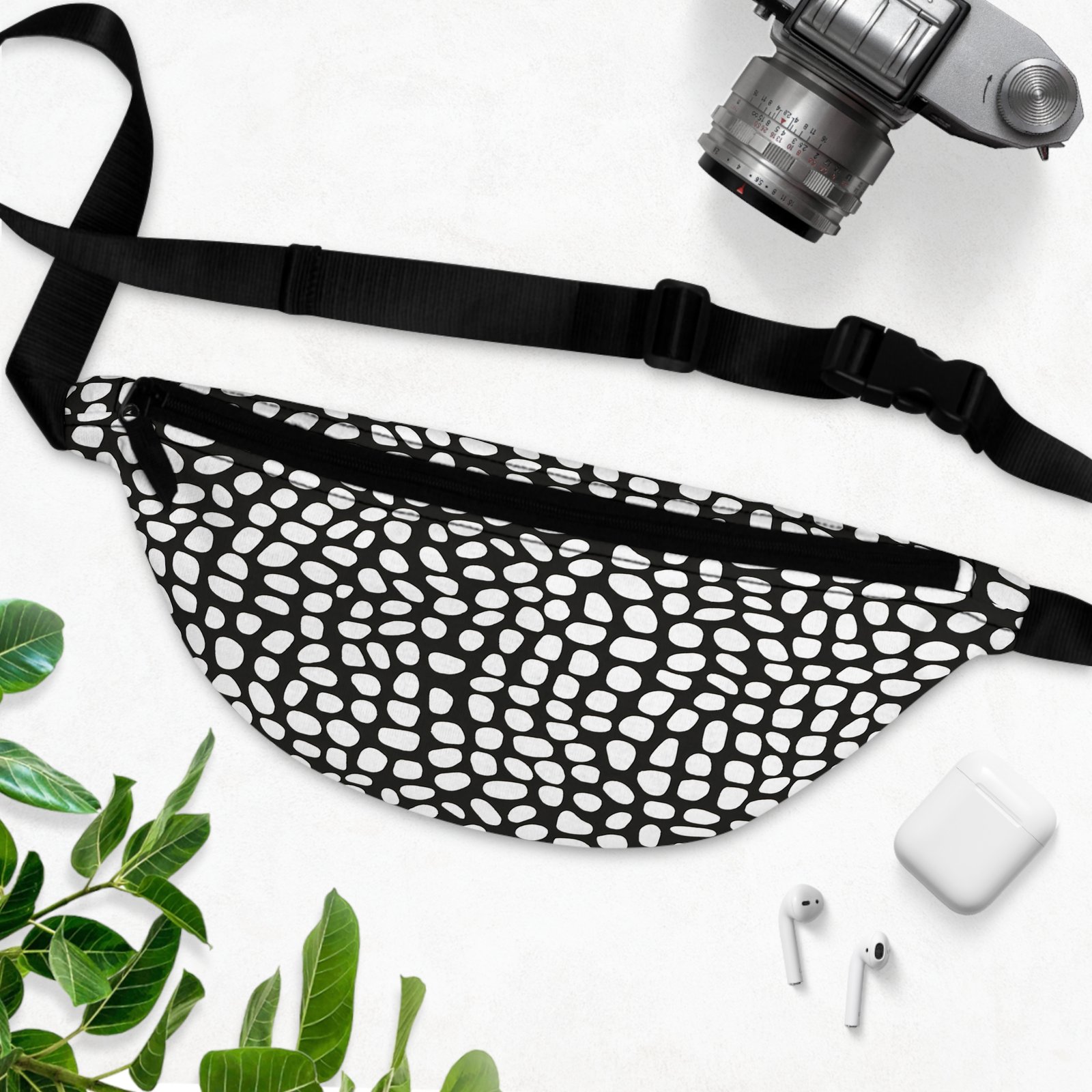 Stylish Patterned Fanny Pack | Travel Accessory, Festival Bag, Casual Wear, Gift for Adventurers, Adjustable Waist Bag - Image 2