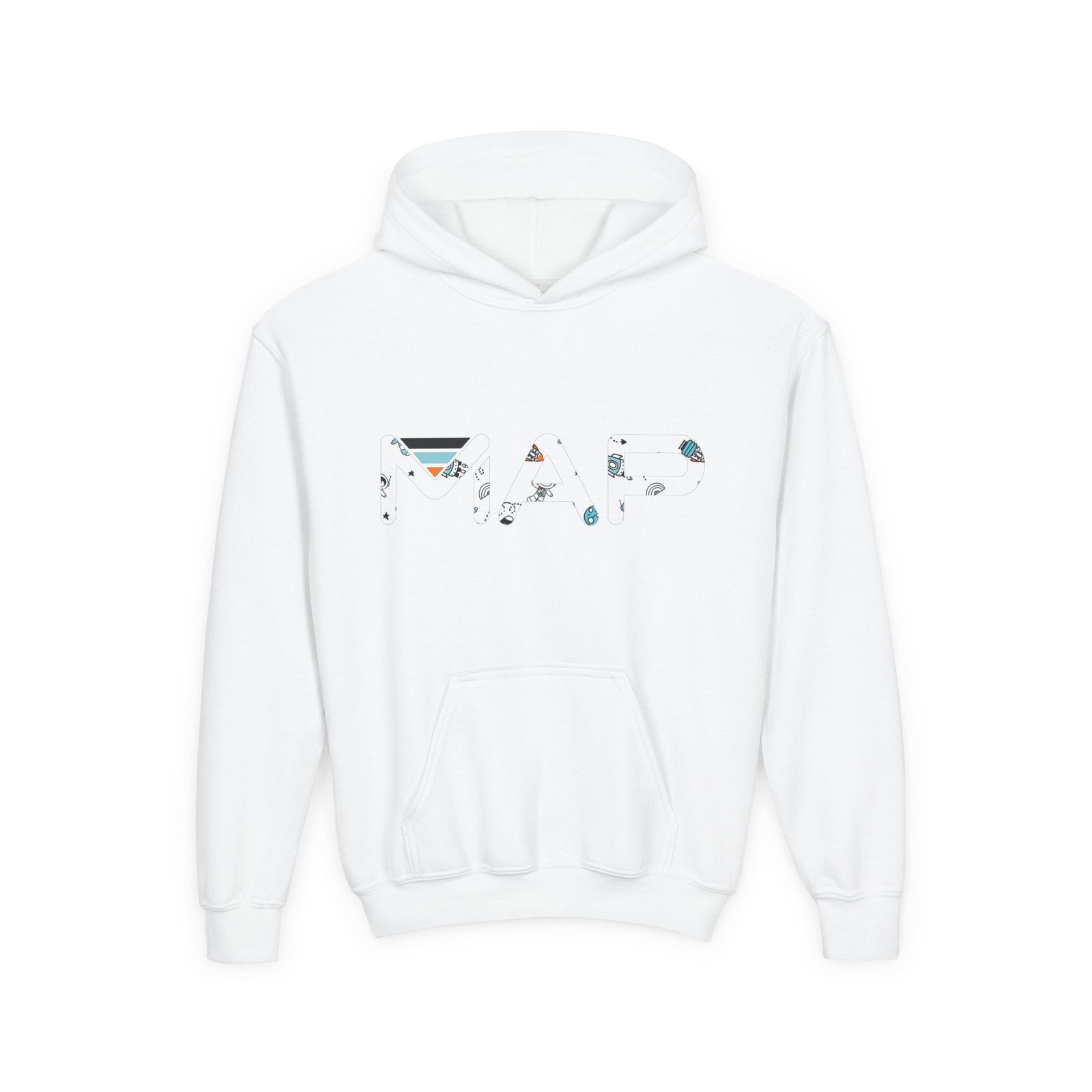 Cozy Adventure Youth Hooded Sweatshirt - Perfect for Casual Outings, Gifts for Kids, Outdoor Fun, Birthdays, School Events
