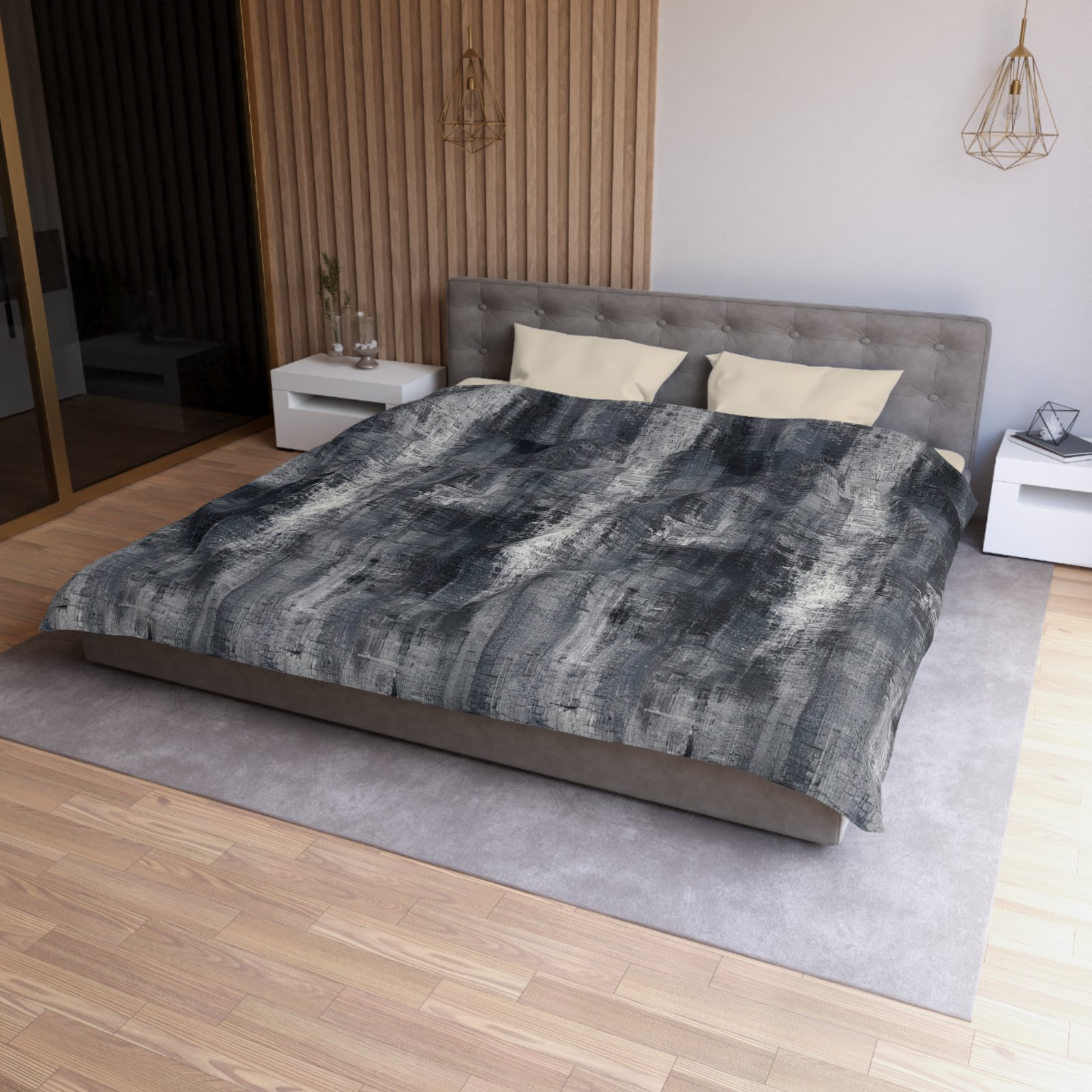 Stylish Microfiber Duvet Cover | Modern Bedroom Decor, Abstract Bedding, Home Textile, Gift for Her, Boho Chic - Image 14