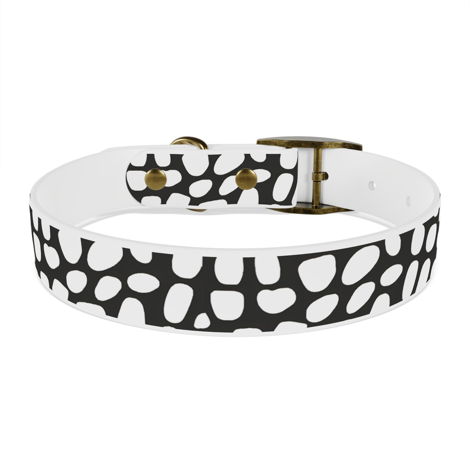 Stylish Dog Collar, Trendy Pet Accessory, Dog Lover Gift, Custom Pet Gear, Black & White Design - Image 13