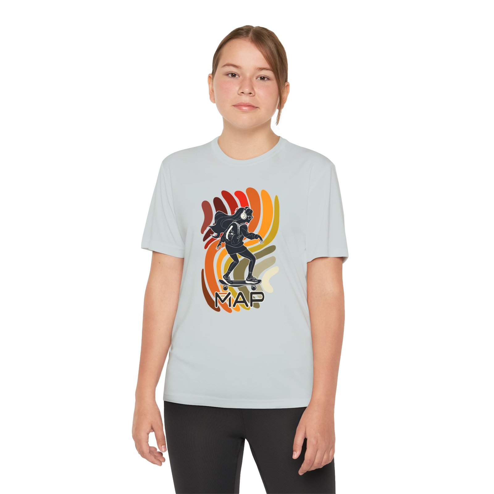 Youth Adventure Tee - Perfect for Active Kids, Sportswear, Birthday Gift, Summer Fun, Skateboarding Shirt - Image 2