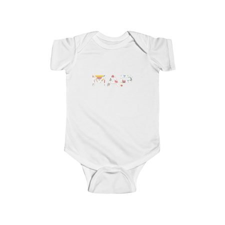 Cute Animal-Themed Infant Bodysuit, Baby Shower Gift, Newborn Outfit, Cute Baby Clothes, Toddler Gift, First Birthday
