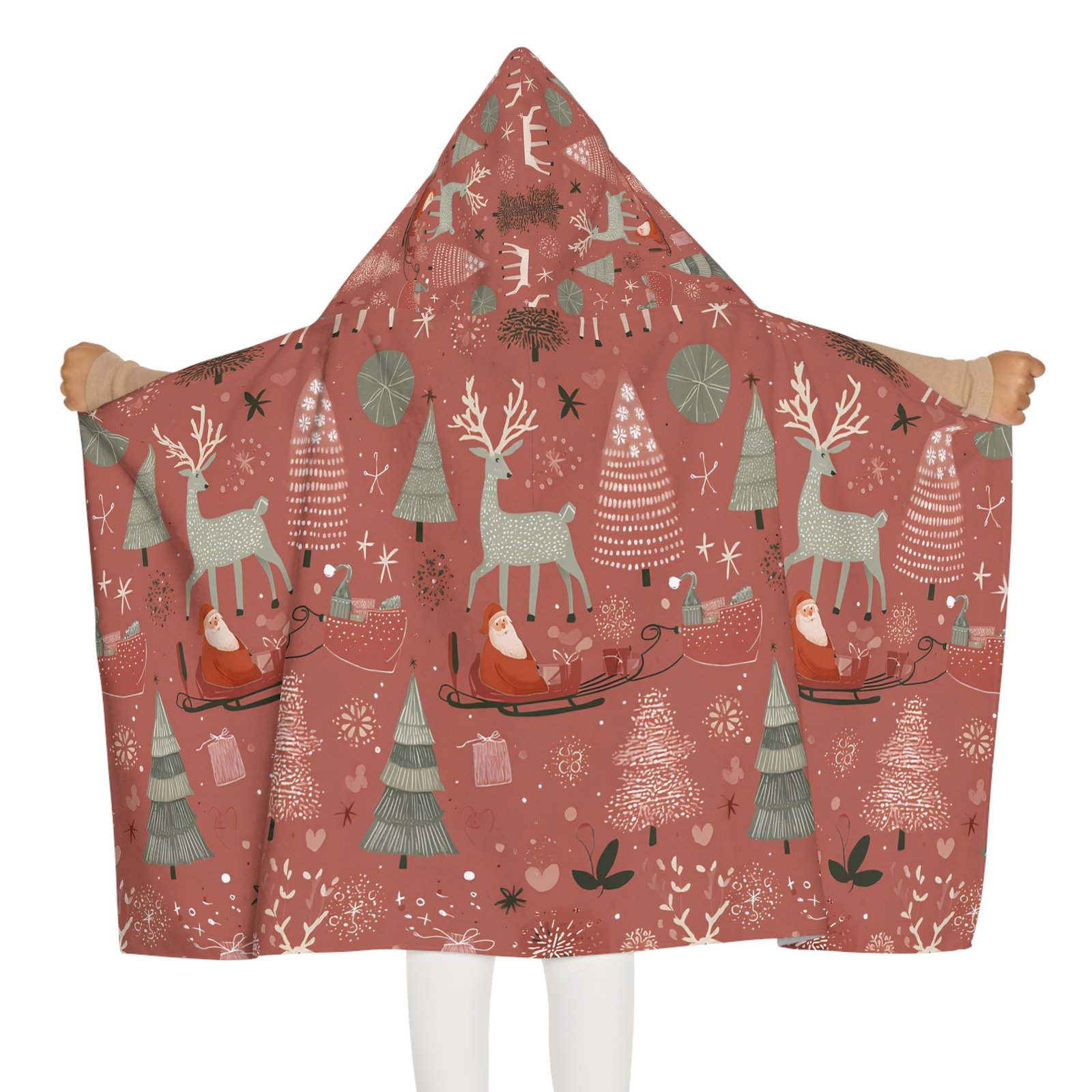 Youth Hooded Towel - Image 4