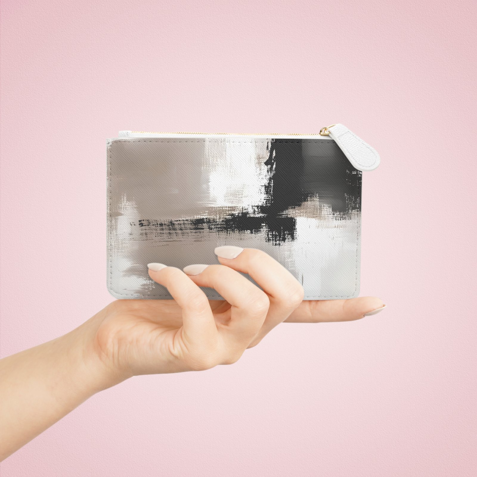 Stylish Mini Clutch Bag, Textured Purse, Modern Handbag, Everyday Accessory, Gift for Her, Fashion Statement - Image 4