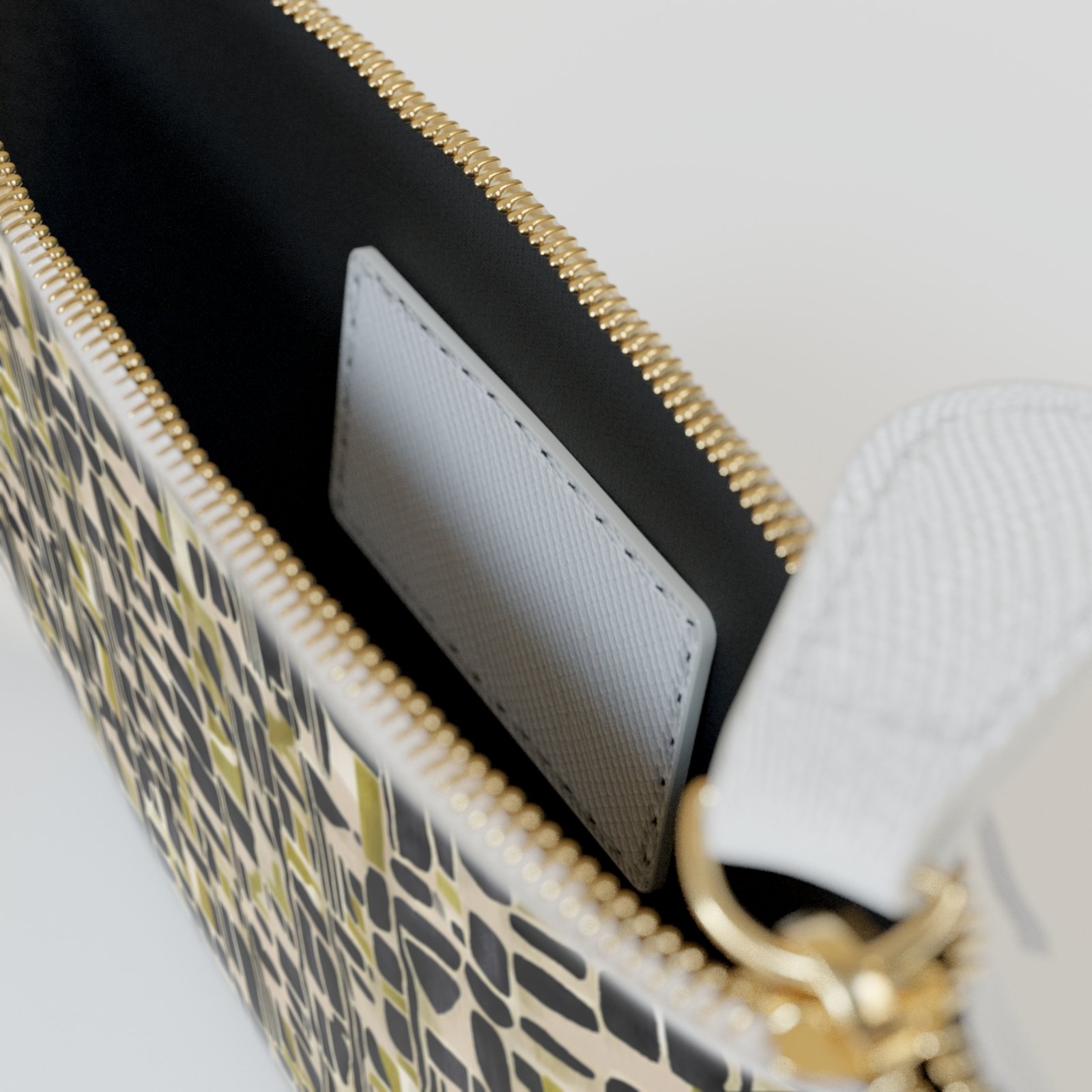 Chic Mini Clutch Bag, Trendy Makeup Pouch, Designer Coin Purse, Modern Accessories, Perfect Gift for Women - Image 3