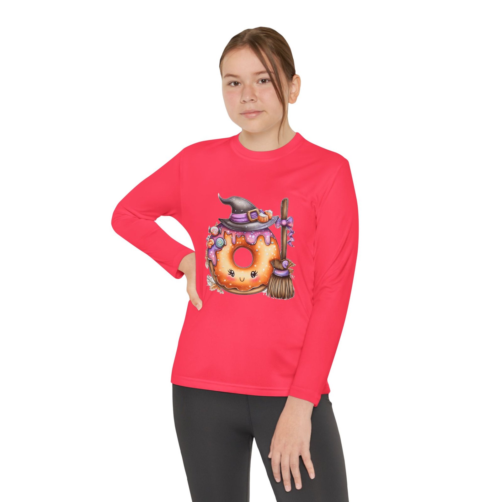 Youth Long Sleeve Competitor Tee - Image 10