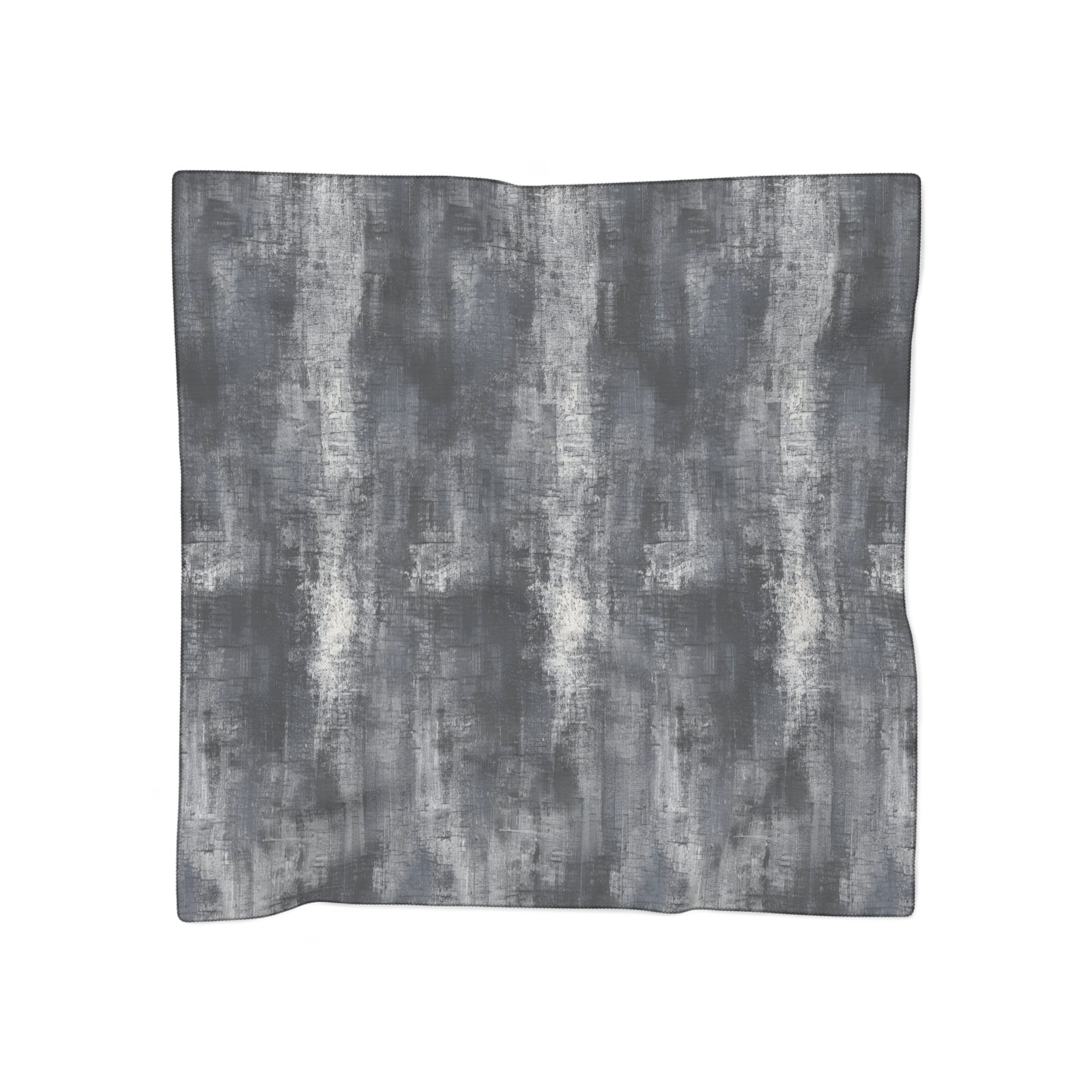 Chic Grey Ombre Poly Scarf, Fashion Scarf for Women, Lightweight Summer Scarves, Versatile Accessory, Gift for Her, Elegant Wrap - Image 3