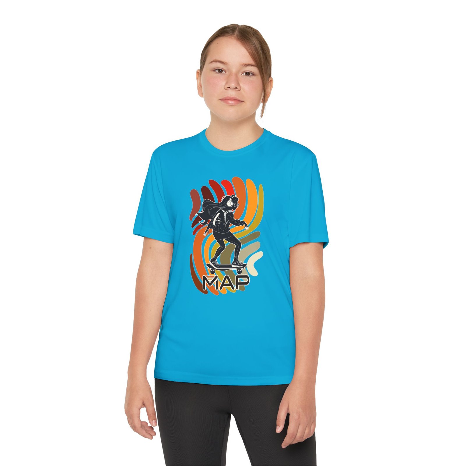 Youth Adventure Tee - Perfect for Active Kids, Sportswear, Birthday Gift, Summer Fun, Skateboarding Shirt - Image 14