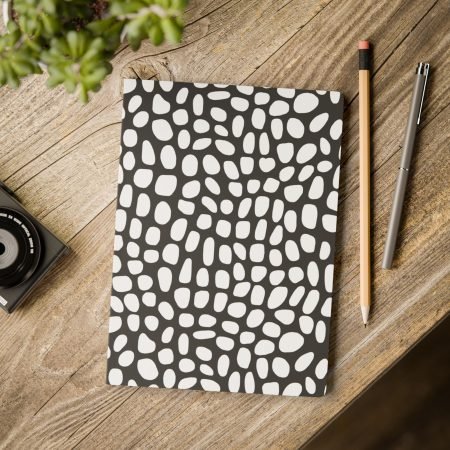 Chic Softcover Journal with Unique Inside Prints, Modern Notebook, Stylish Diary, Minimalist Writing Pad, Gift for Creatives, Office