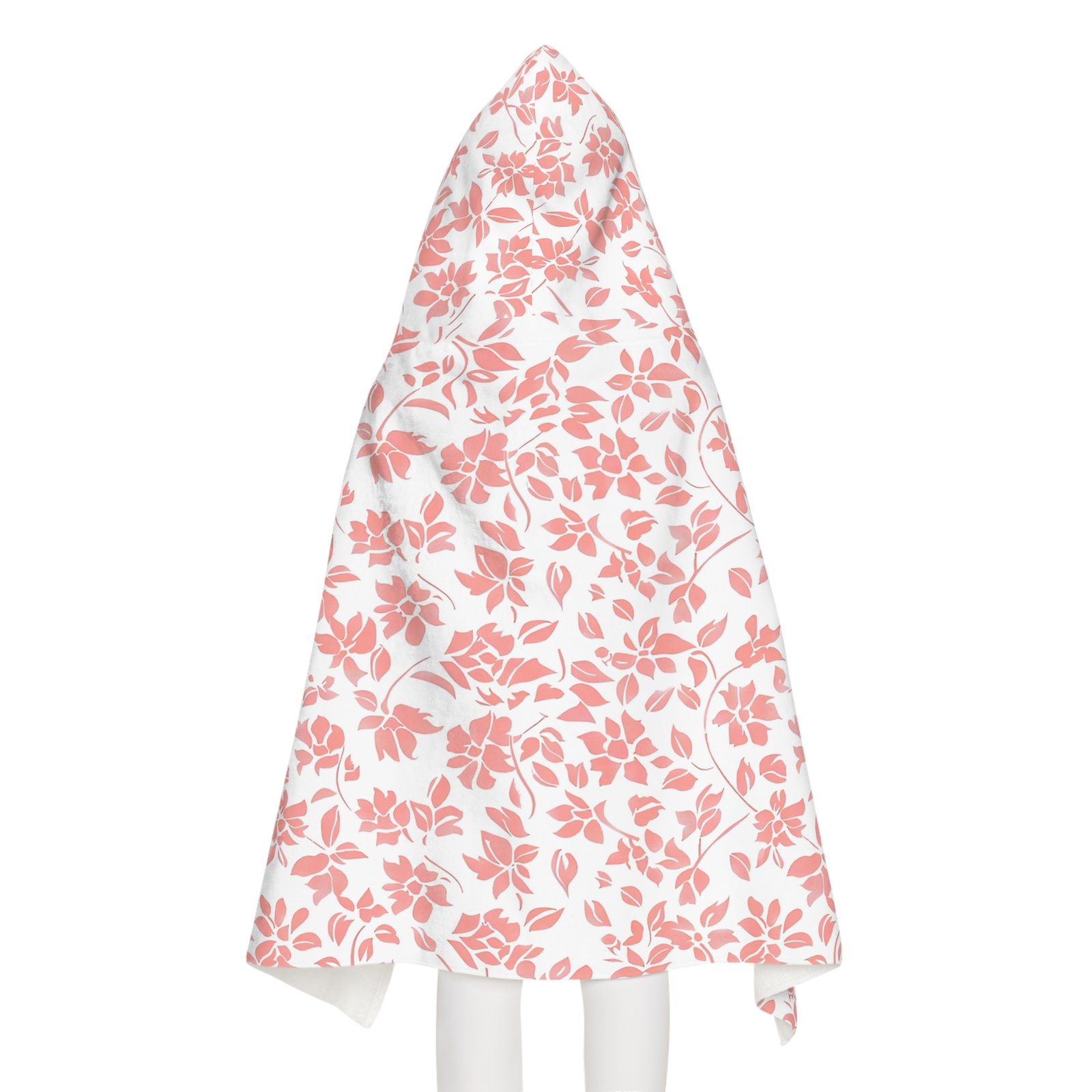 Cozy Youth Hooded Towel with Floral Design, Perfect for Pool Days, Bath Time, Gifts for Kids, Summer Fun, Beach Essentials - Image 3