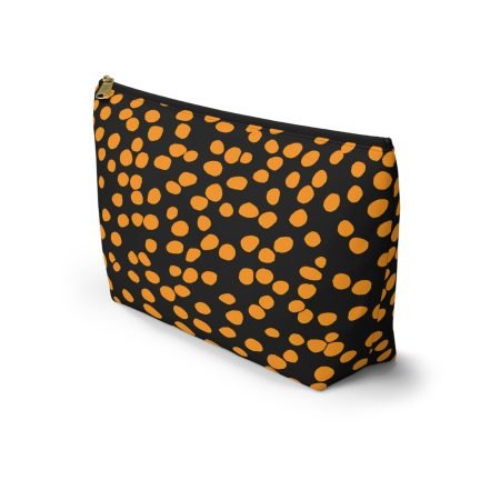 Chic Polka Dot Accessory Pouch | Stylish Makeup Bag, Travel Organizer, Gift for Her, Tote Essential, Fun Storage