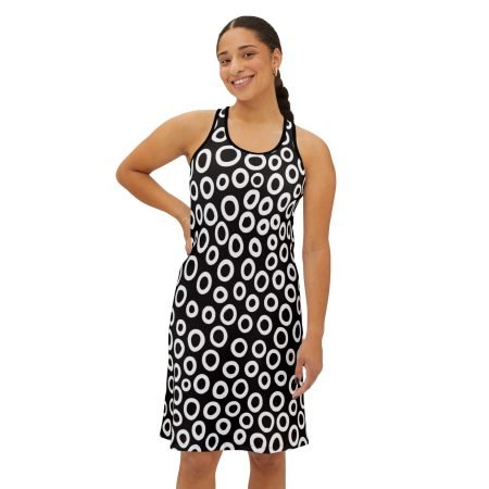 Chic Women’s Racerback Dress, Casual Summer Wear, Beach Day Outfit, Fashionable 2023 Dress, Perfect for Vacations, Festivals