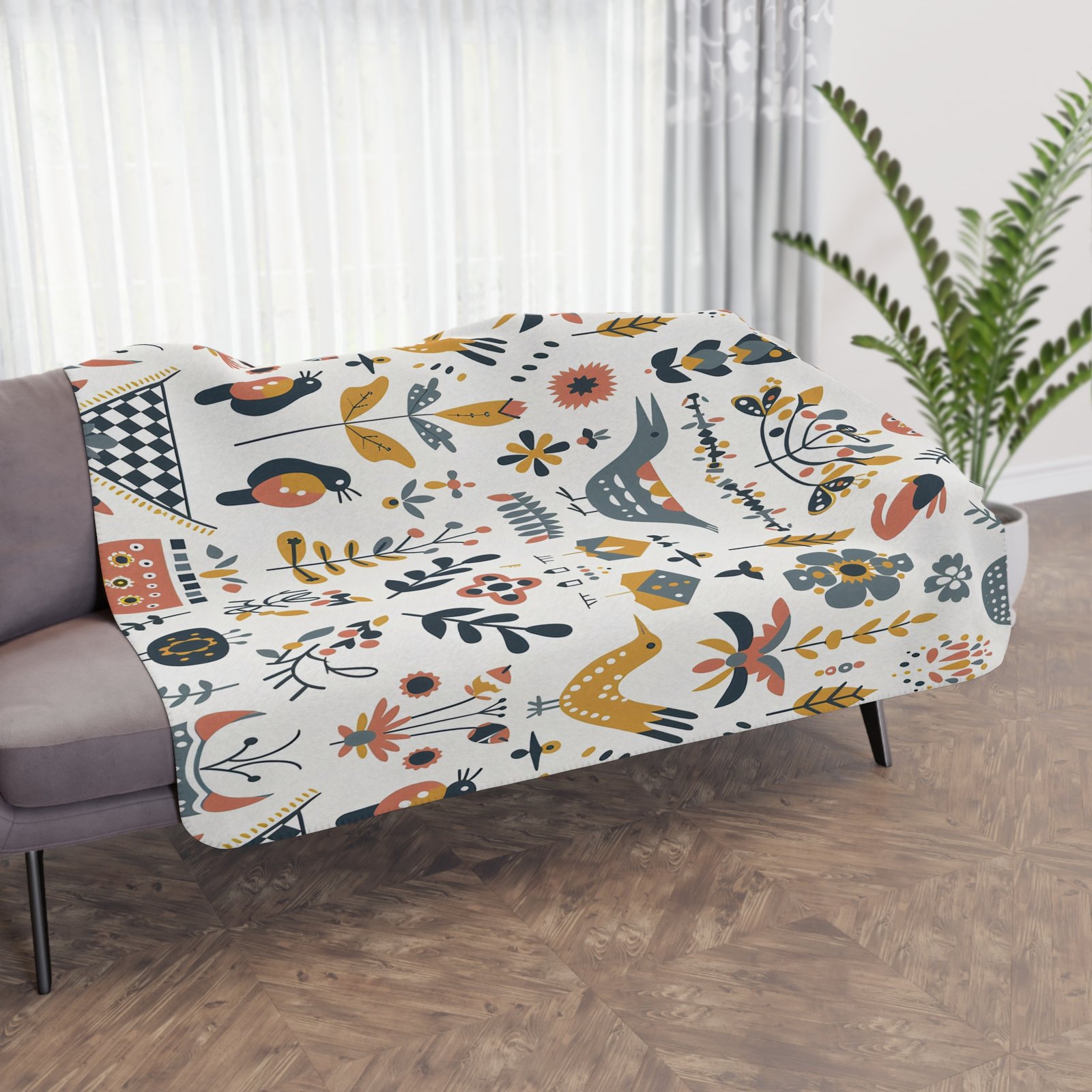 Tan Sherpa Blanket - Image 7