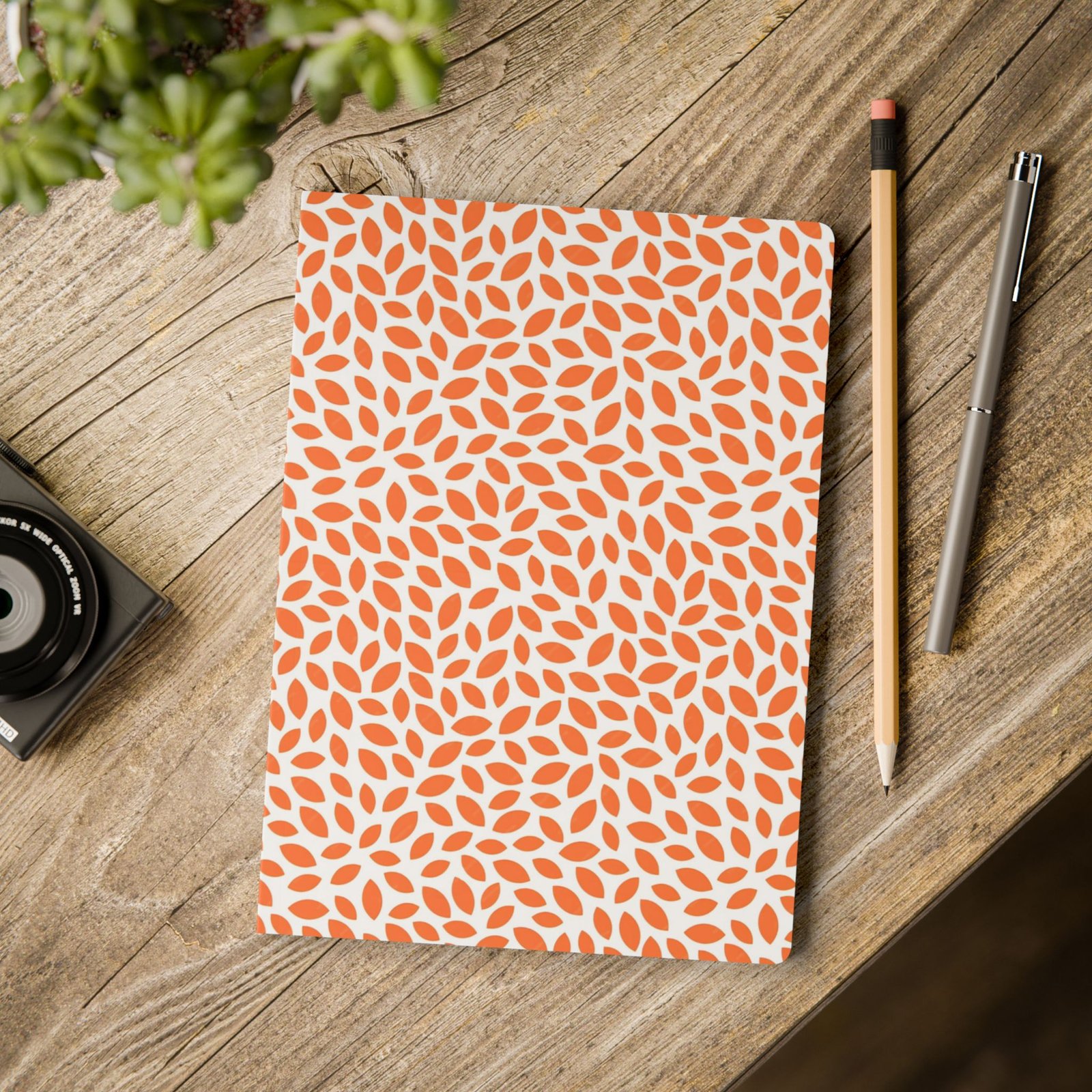 Vibrant Patterned Softcover Journal - Perfect for Note-Taking, Journaling, Gift for Writers, Students, and Artists