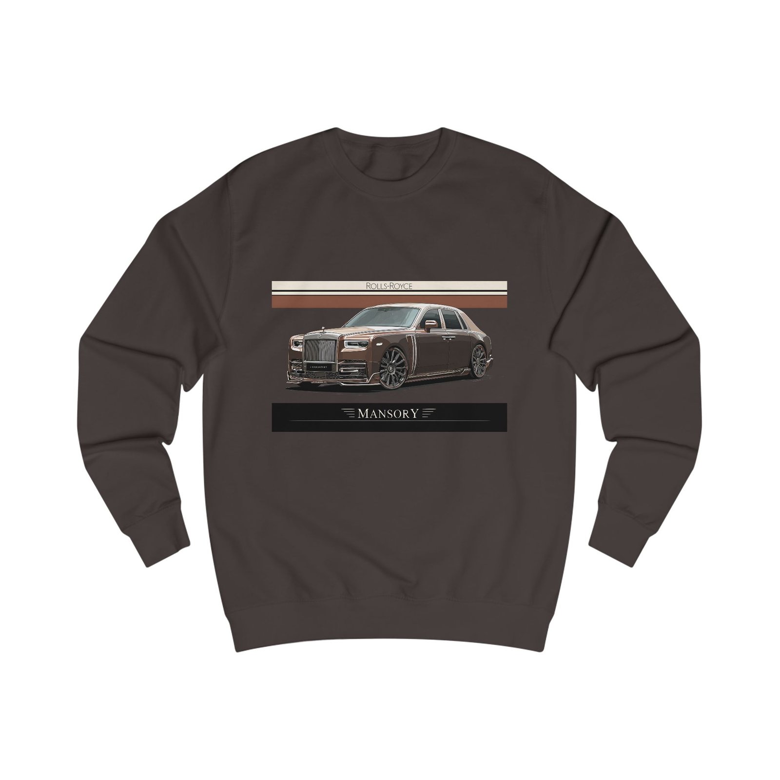 Stylish Unisex Sweatshirt with Luxury Car Design, Casual Wear, Gift for Car Enthusiasts, Streetwear Hoodie, Men's Fashion, Cozy Clothing - Image 3