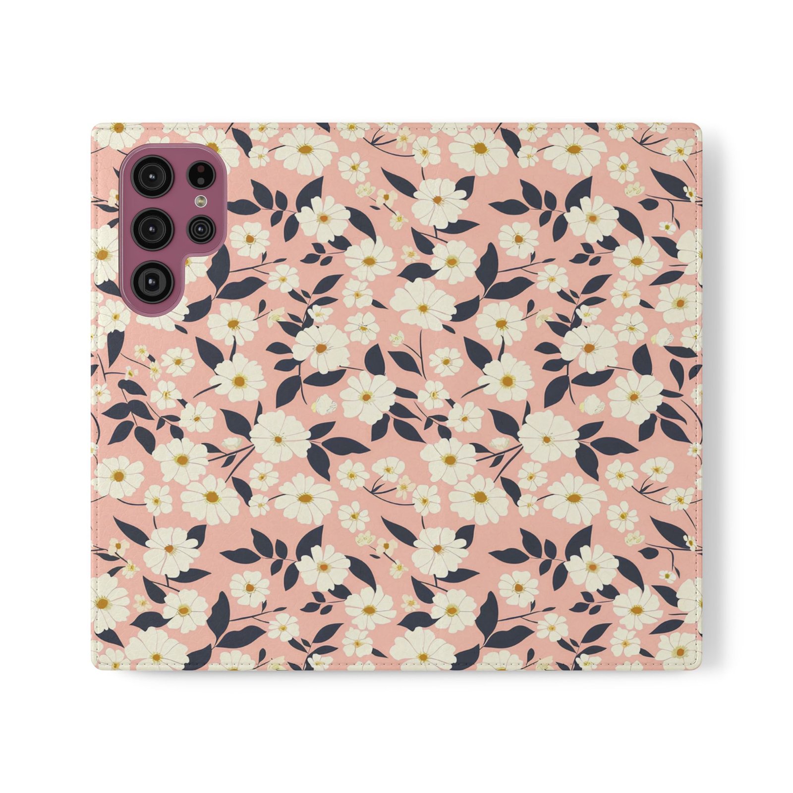 Floral Flip Cases for Phones | Stylish Phone Cover | Perfect for Gifts | Fun Accessories for Women | Spring Vibes, Lightweight, Customizable - Image 9