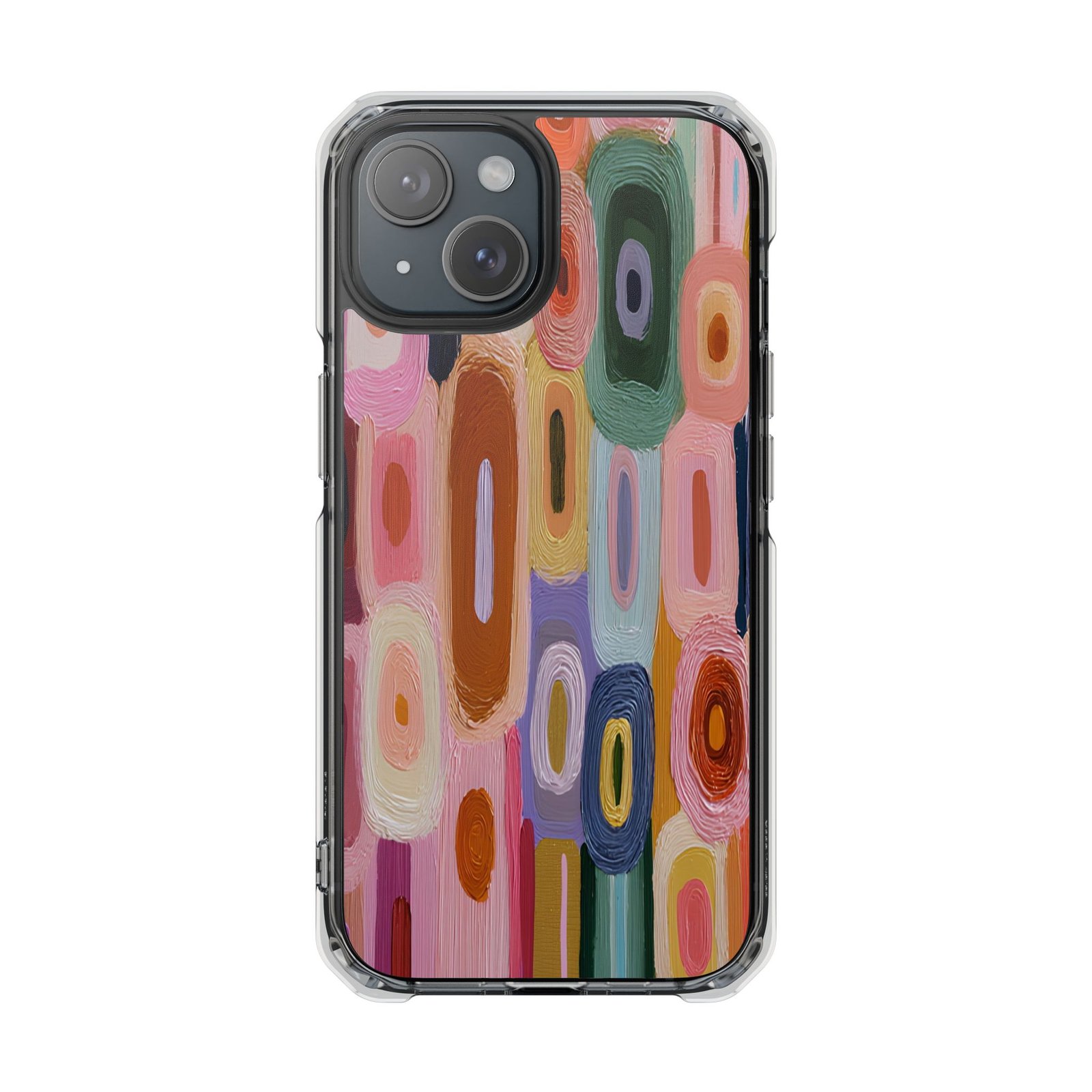 Vibrant Magnetic Phone Case | Stylish Impact Protection for iPhone, Unique Gift for Her, Colorful Phone Cover, Modern Accessories