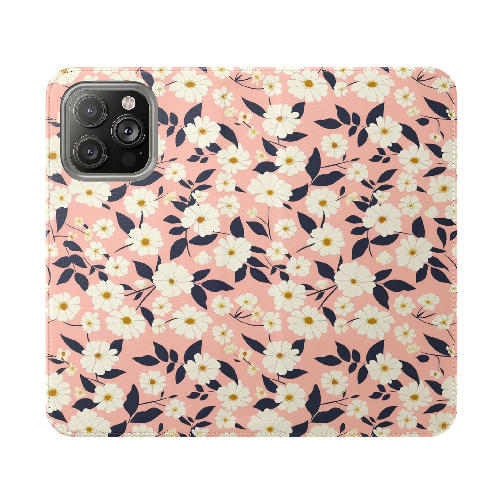 Floral Flip Cases for Phones | Stylish Phone Cover | Perfect for Gifts | Fun Accessories for Women | Spring Vibes, Lightweight, Customizable - Image 113
