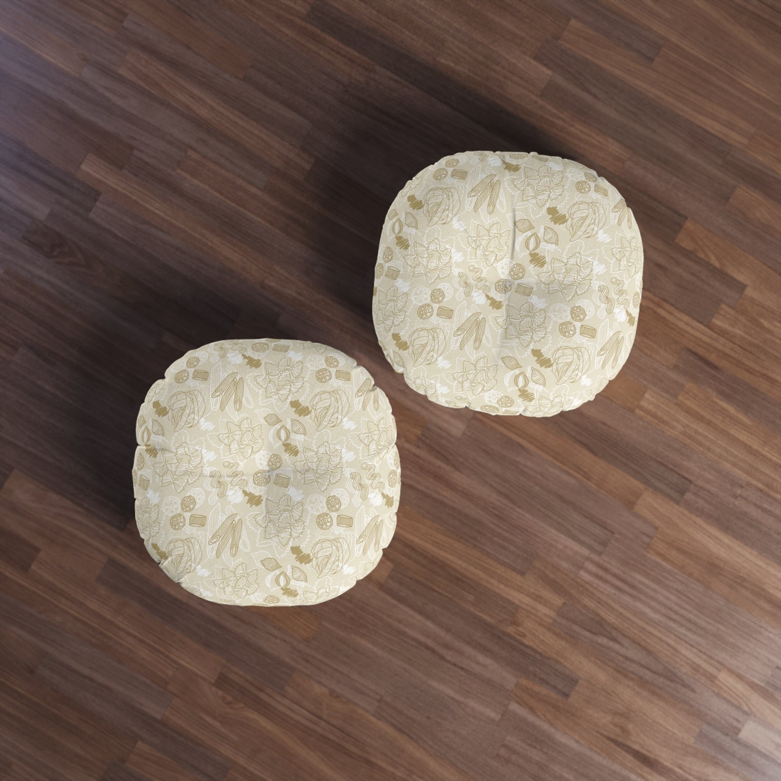 Tufted Floor Pillow, Round - Image 3