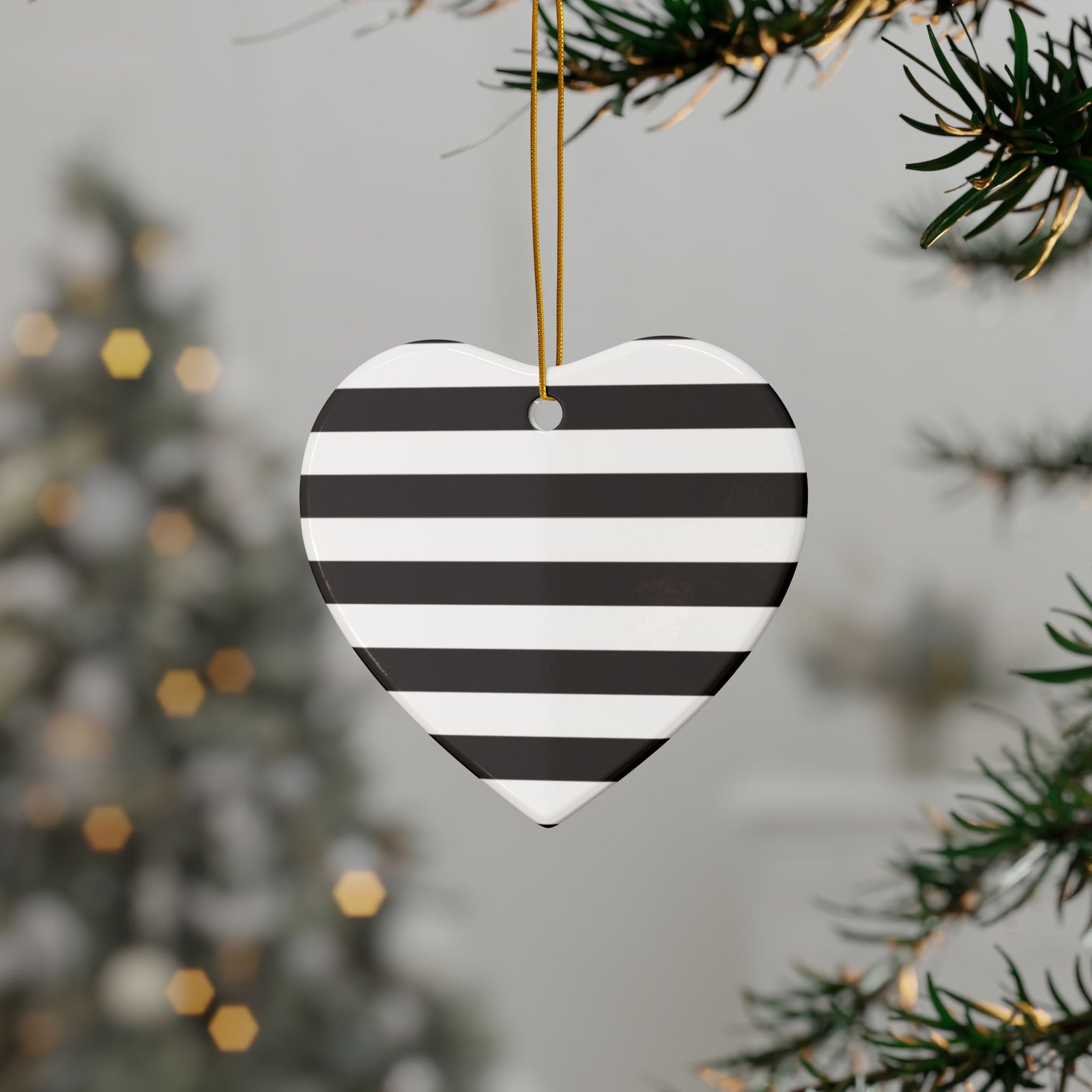 Ceramic Ornaments, 2-Side Print, (1pc, 3pcs, 5pcs, 10pcs) - Image 51