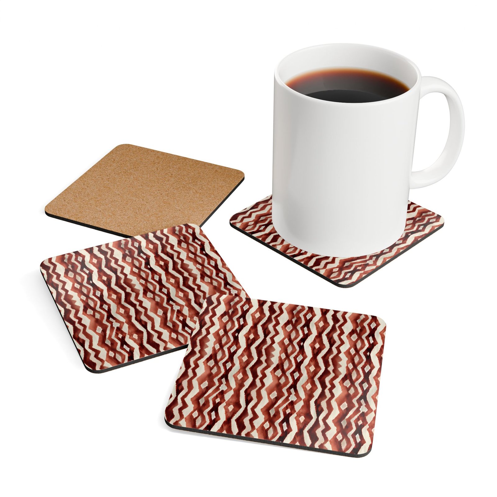 Corkwood Coaster Set - Image 4