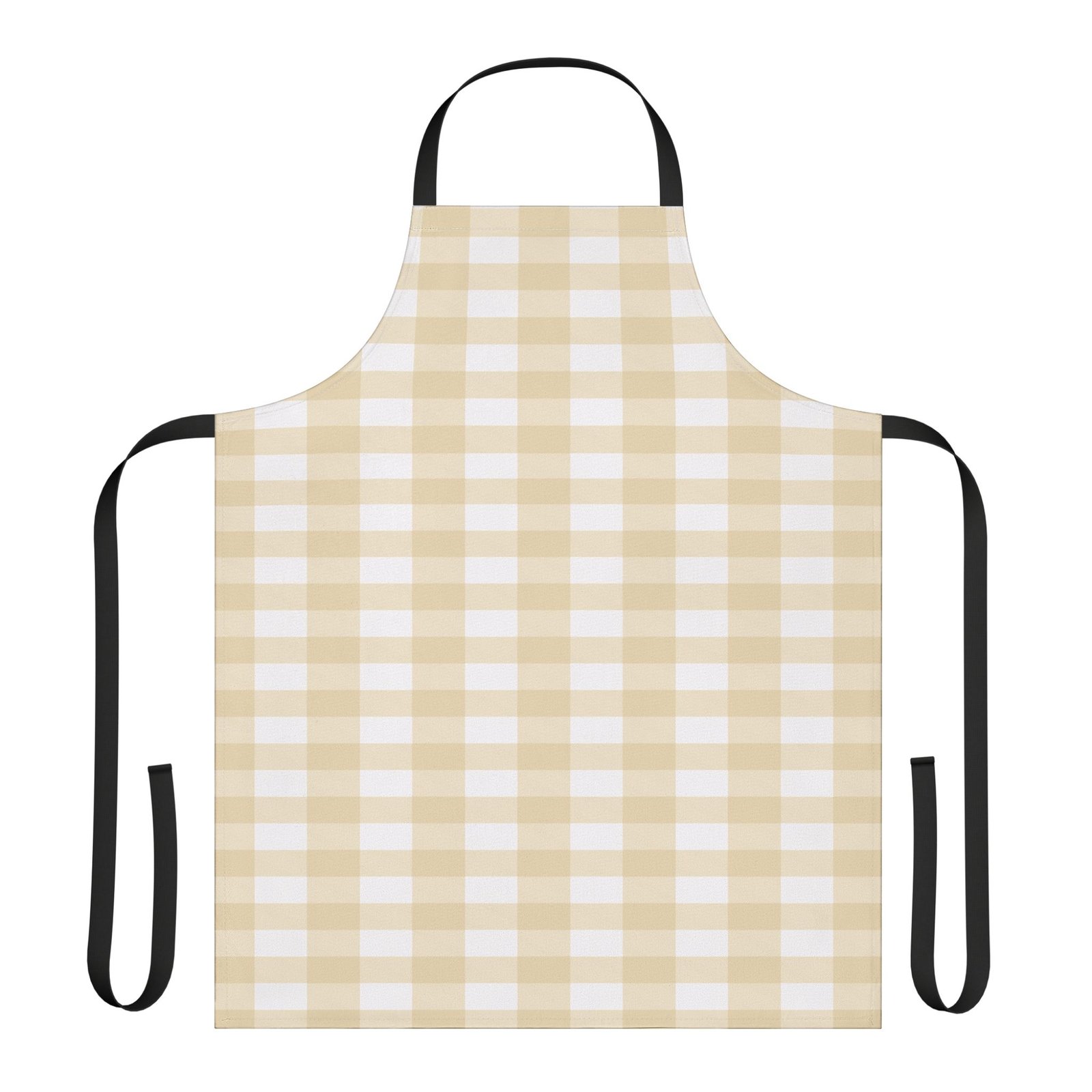 Stylish Checkered Apron, Kitchen Gift, Culinary Accessory, Cooking Apron for Him/Her, Perfect for Home Chefs