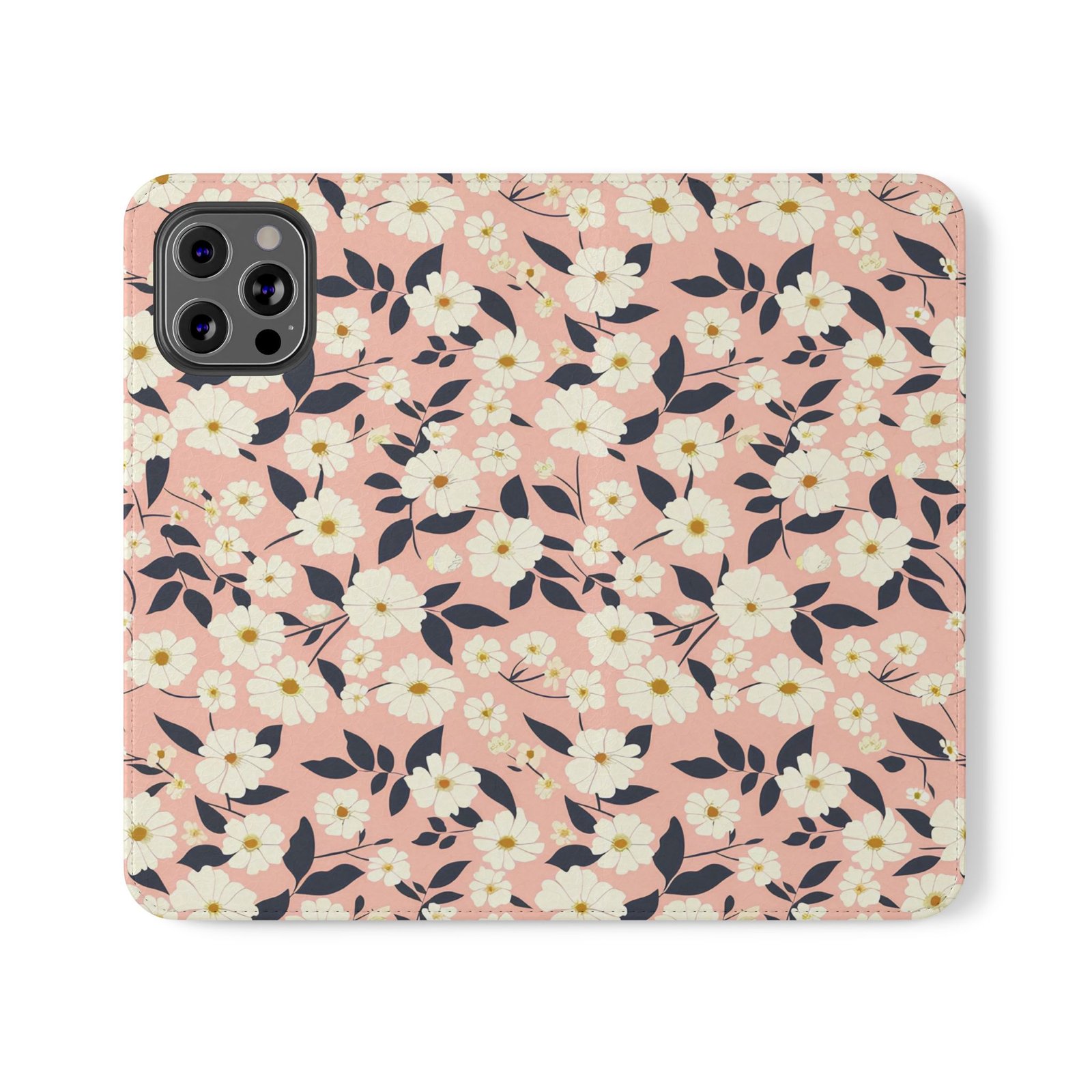 Floral Flip Cases for Phones | Stylish Phone Cover | Perfect for Gifts | Fun Accessories for Women | Spring Vibes, Lightweight, Customizable - Image 41