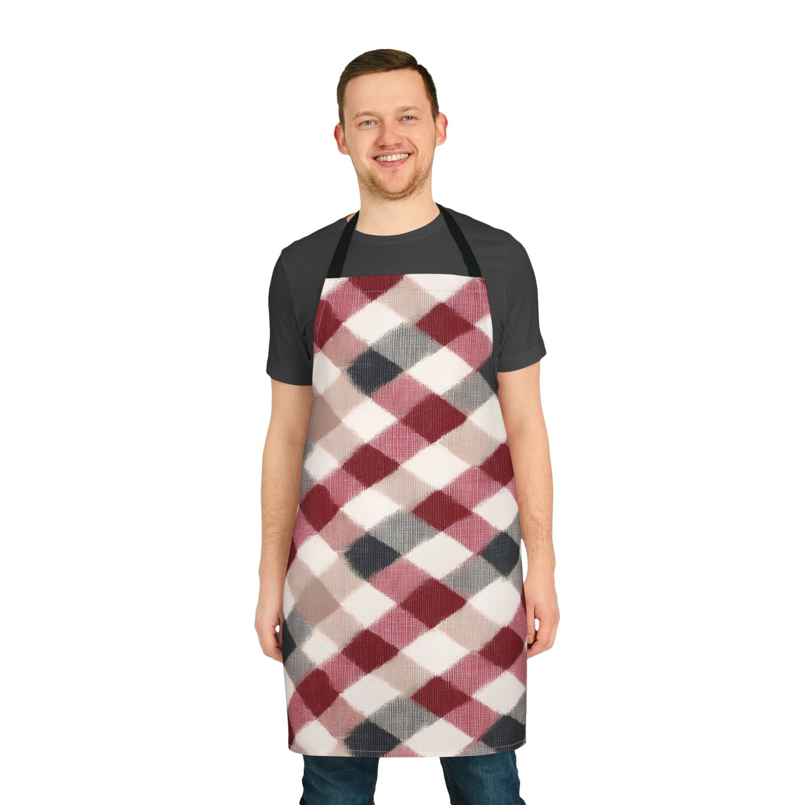 Stylish Apron with 5-Color Straps - Perfect for Home Chefs, Gifts for Cooking Enthusiasts, Holidays & Grilling! - Image 6