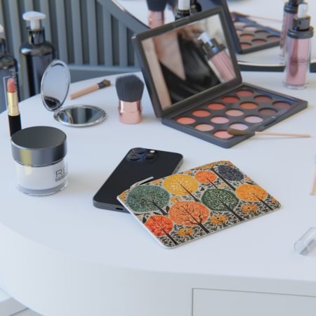 Colorful Forest Mini Clutch Bag | Trendy Purse for Fall, Women’s Accessories, Gift for Nature Lovers, Eco-Friendly Bag, Travel Clutch