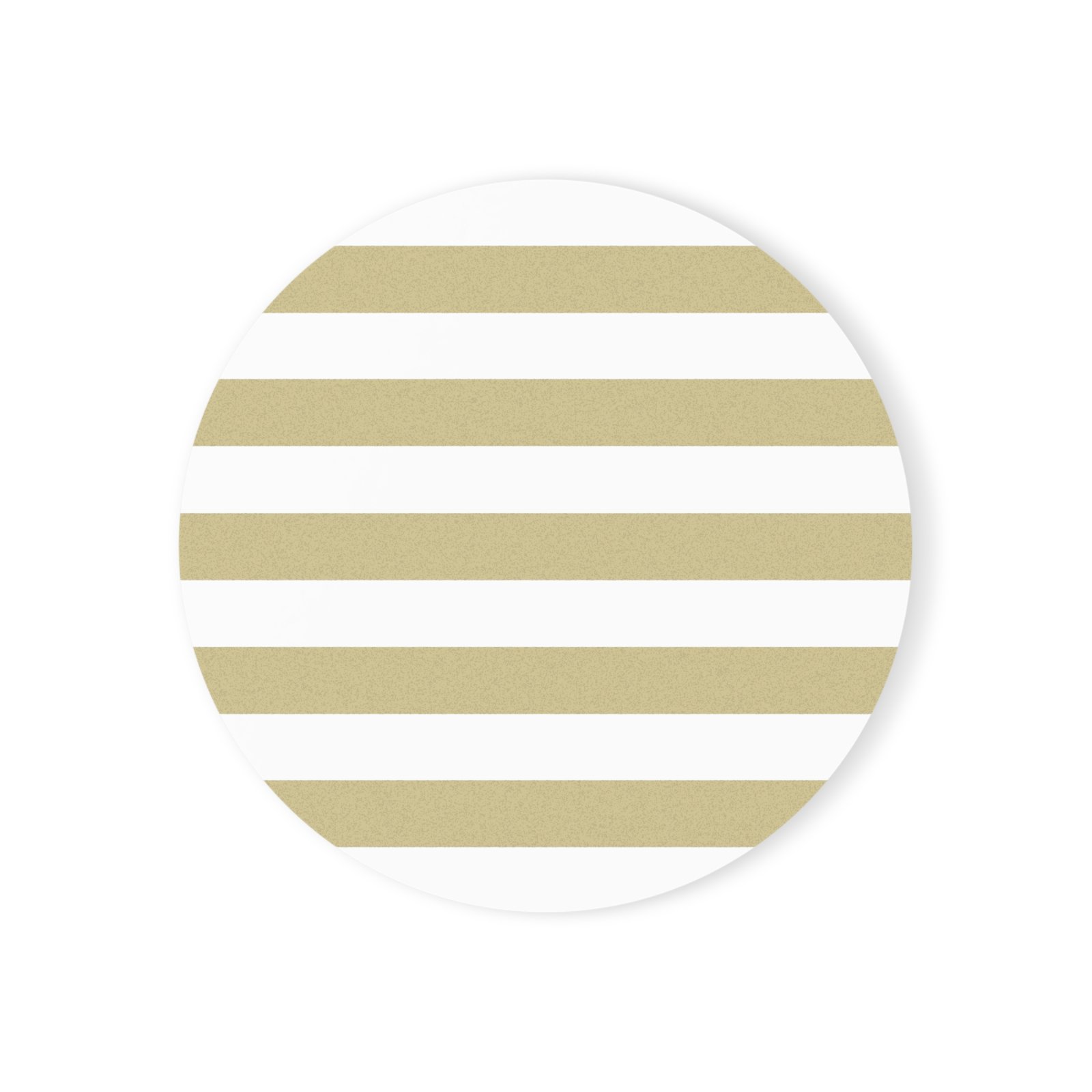 Elegant Striped Cork Back Coaster | Modern Table Decor, Gift for Housewarming, Wedding, Kitchen, Dining Room