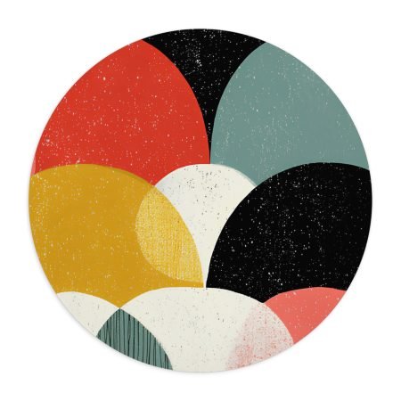 Modern Geometric Mouse Pad, Stylish Office Accessory, Desk Decor, Great Gift Idea, Functional Home Office Item