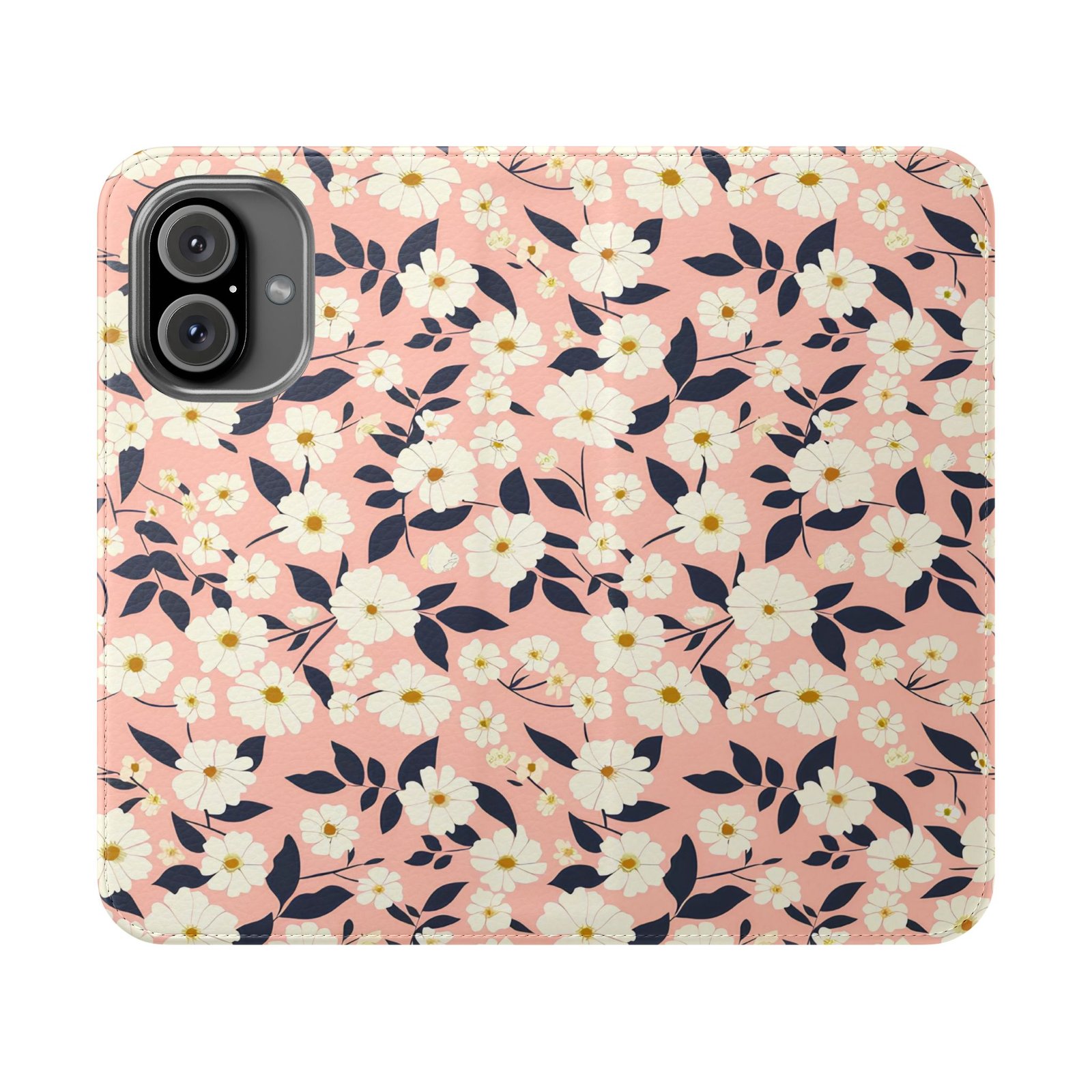 Floral Flip Cases for Phones | Stylish Phone Cover | Perfect for Gifts | Fun Accessories for Women | Spring Vibes, Lightweight, Customizable - Image 69