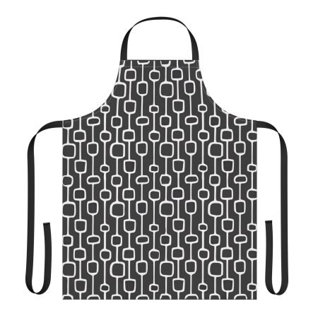 Modern Patterned Apron, Stylish Cooking Gift for Chefs, Holiday Baking, BBQ, Home & Kitchen Essentials, Unique Design
