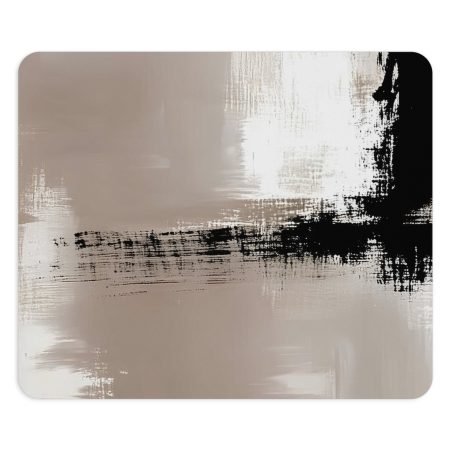 Elegant Abstract Mouse Pad, Office Decor, Gift for Gamers, Home Office Accessory, Minimalist Design