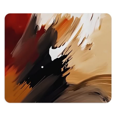 Artistic Abstract Mouse Pad | Colorful Desk Accessory, Unique Gift for Artists, Home Office Decor, Custom Mousepad, Modern Workspace