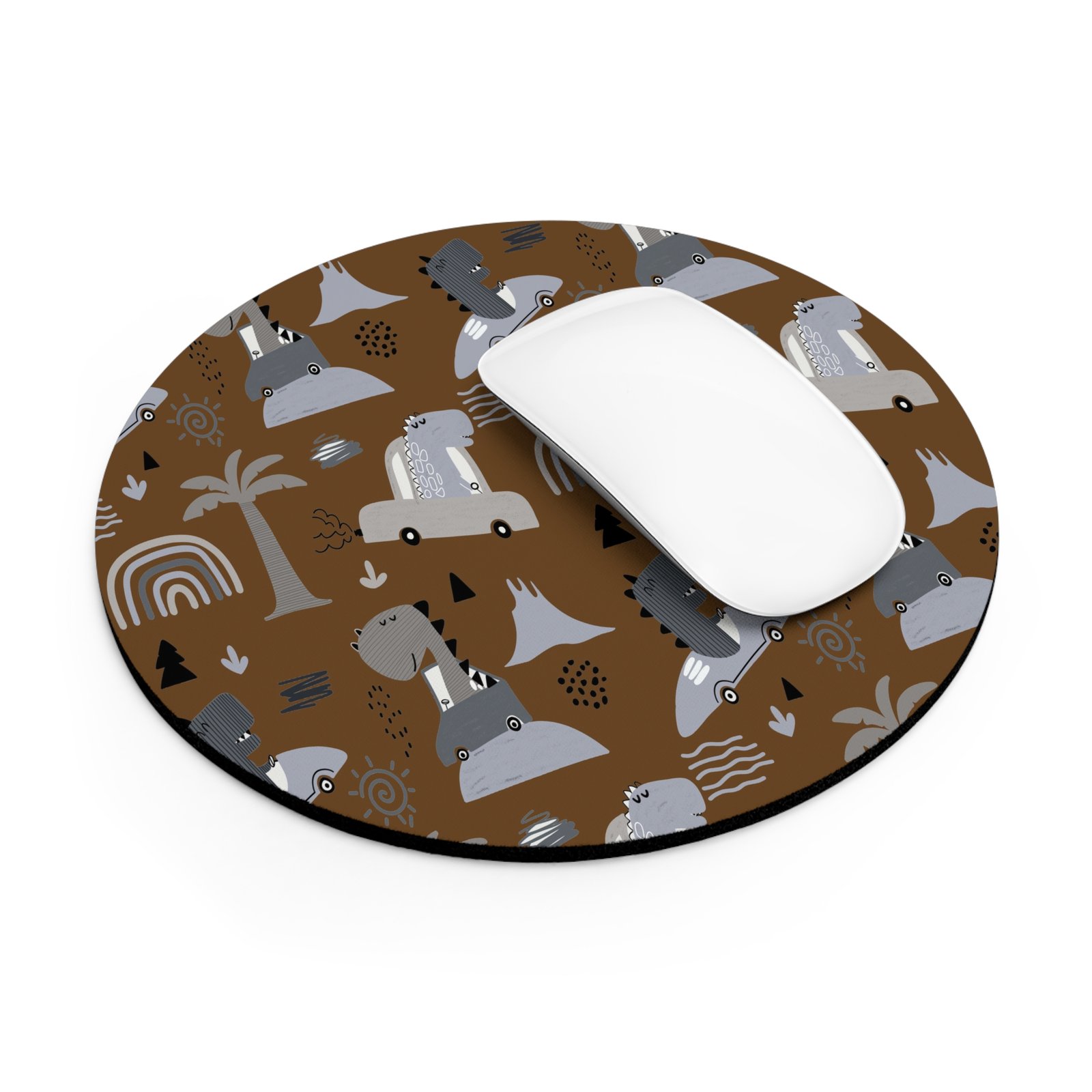Animal Adventure Mouse Pad, Kids Desk Decor, Unique Office Gift, Fun Work Accessory, Colorful Animal Print