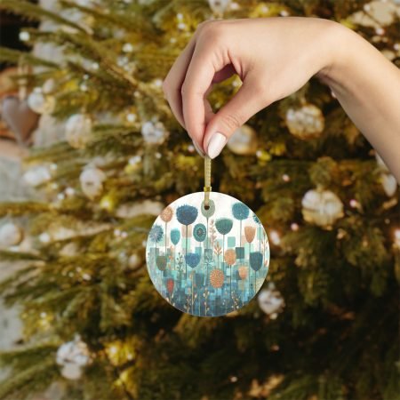 Beautiful Floral Glass Ornaments, Elegant Holiday Decor, Unique Gift for Christmas, Keepsake for Celebrations, Whimsical Home Accent