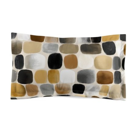 Stylish Microfiber Pillow Sham, Modern Home Decor, Bedroom Refresh, Cozy Gift, Trendy Interior Accessories