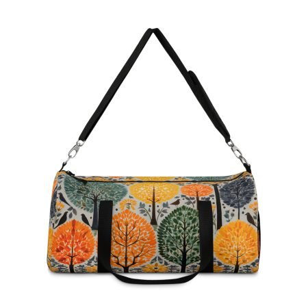 Autumn-Themed Duffel Bag for Travel, Gym, Weekend Getaways, Fall Decor, Nature Lovers
