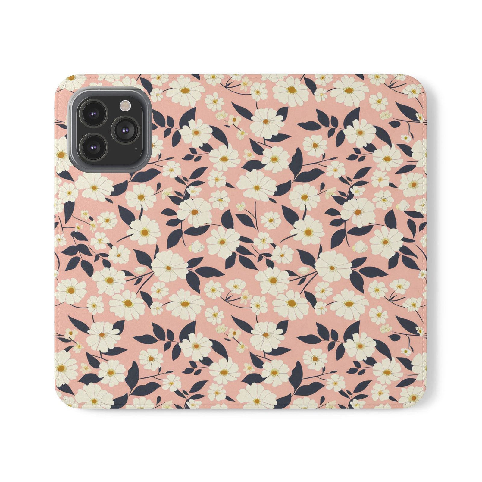 Floral Flip Cases for Phones | Stylish Phone Cover | Perfect for Gifts | Fun Accessories for Women | Spring Vibes, Lightweight, Customizable - Image 25