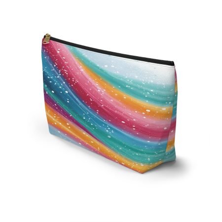 Colorful Boho Accessory Pouch | Stylish Makeup Bag, Travel Organizer, Gift for Her, Brush Holder, Fun Party Favor