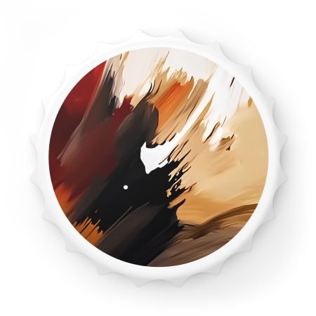 Colorful Artistic Bottle Opener, Rustic Kitchen Tool, Unique Host Gift, Decorative Bar Accessory, Modern Home Decor