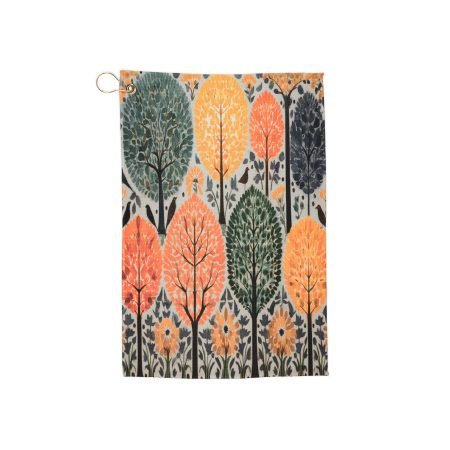 Nature-Themed Golf Towels - Ideal for Golf Lovers, Gift for Him or Her, Eco-Friendly Towels, Unique Golf Accessories, Perfect for Events