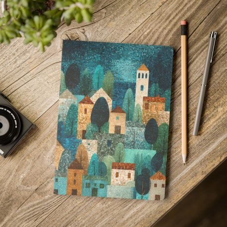 Artistic Softcover Journal for Creative Minds, Nature-Inspired Notebook, Ideal for Journaling, Gift for Writers, Landscape Design