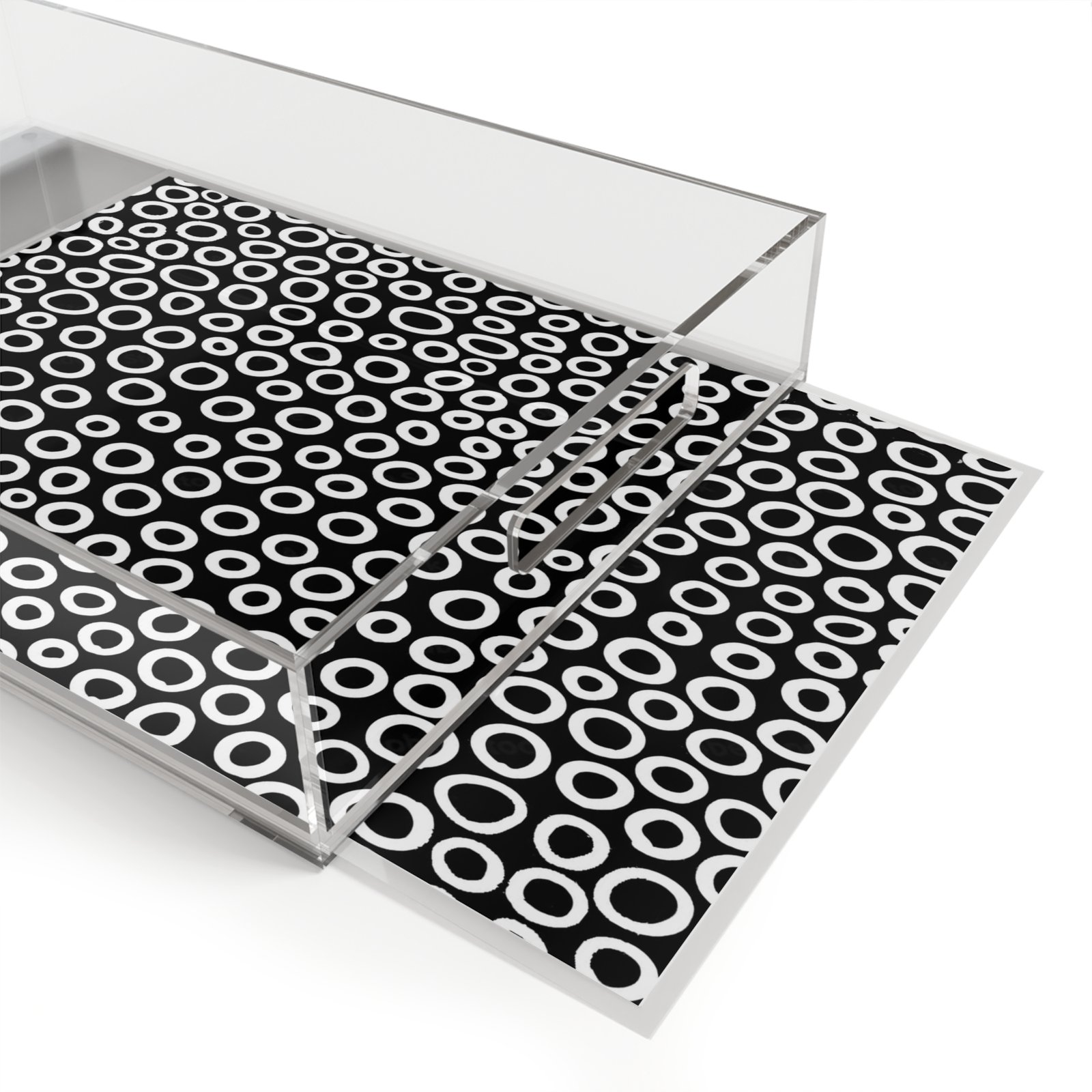 Stylish Acrylic Serving Tray - Modern Home Decor, Perfect for Entertaining, Gift for Hostess, Kitchen or Dining Accessory - Image 2