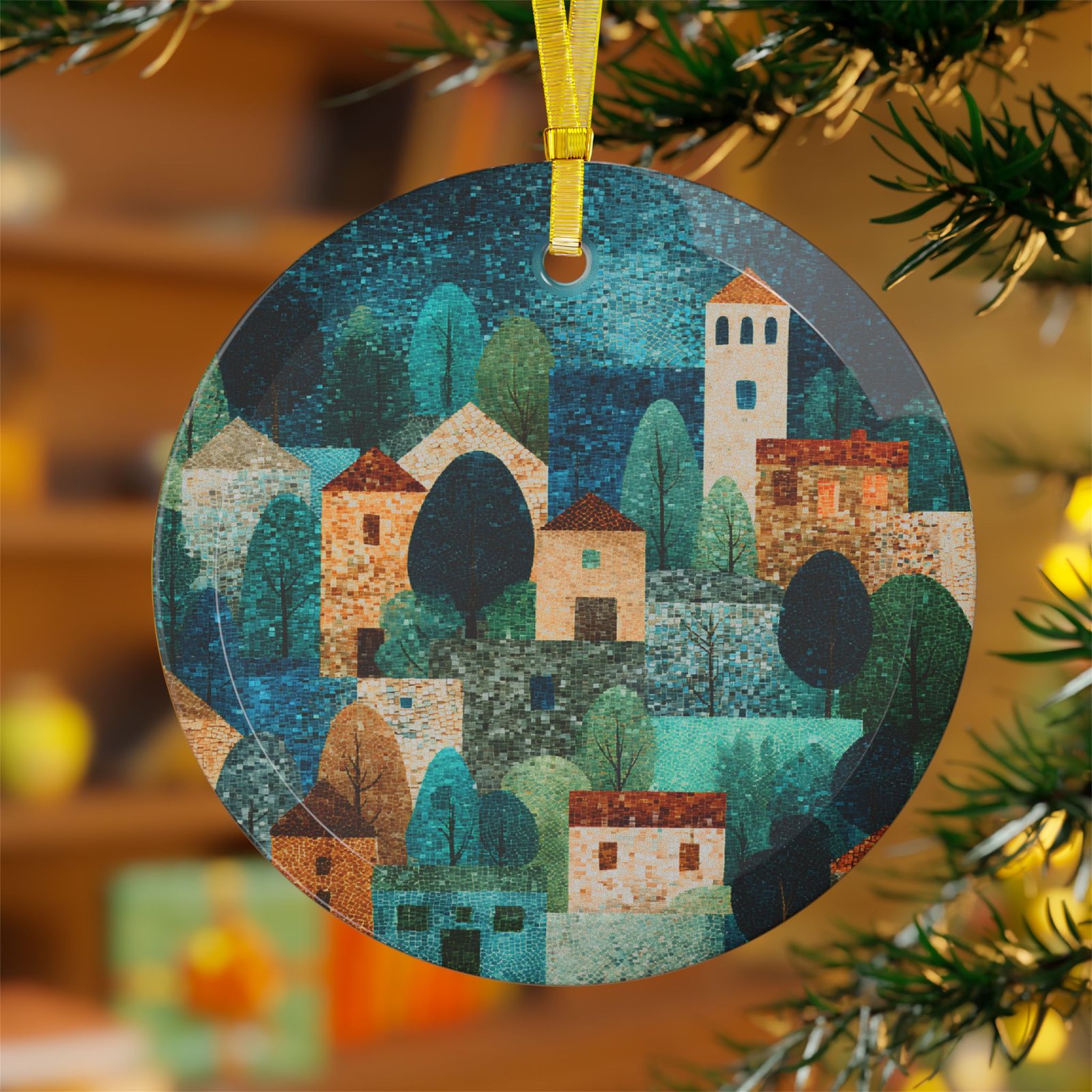 Charming Glass Ornaments for Holiday Decor, Unique Gift, Festive Home Accent, Christmas Tree Decorations, Handcrafted Ornaments - Image 2