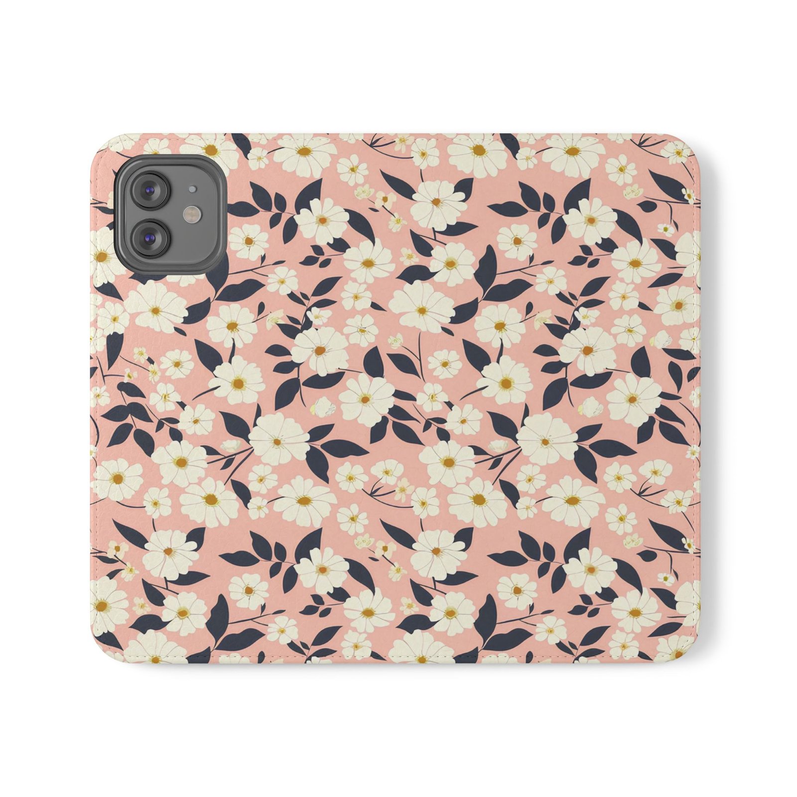Floral Flip Cases for Phones | Stylish Phone Cover | Perfect for Gifts | Fun Accessories for Women | Spring Vibes, Lightweight, Customizable - Image 29